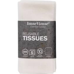 ImseVimse Imse Tvättbara Näsdukar Natural, 5-pack