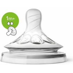 Philips AVENT Set of 2 Natural 1m teats 2 holes