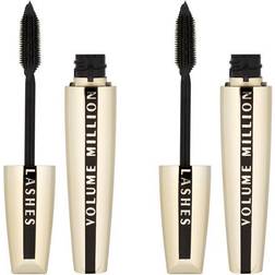 L'Oréal Paris 2-pack Volume Million Lashes Mascara Black 10,5ml