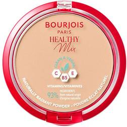 Bourjois Healthy Mix mattapinnan antava puuteri ihon säteilevään ilmeeseen sävy 04 Golden Beige 10 g