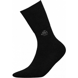 DEOMED WOOL socks black 35-38 *