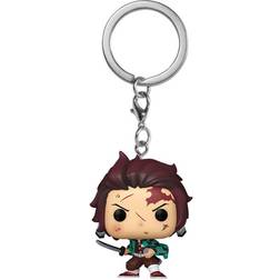 Funko Demon Slayer: Kimetsu no Yaiba POP! Vinyl Keychains Tanjiro BD Display 12