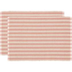 Södahl Statement Stripe 2 Dækkeserviet Pink (48x)