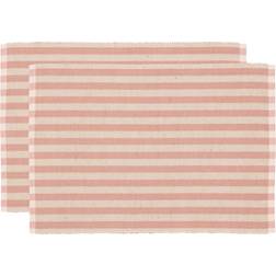 Södahl Statement Stripe 2 Dækkeserviet Pink