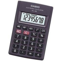 Casio HL-4A Gray Resin Calculator 8 x 5 cm