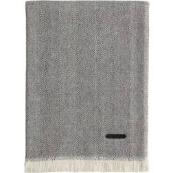 Andersen Furniture Twill Weave Plaid Filz Grau, Weiß (180x130cm)