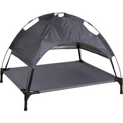 Kerbl hundeseng soltag 105x86x75 grå