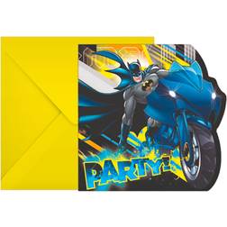 Godan Indbydelser Batman 6-pak