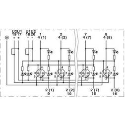 Phoenix Contact SACB-8/16-L-C SCO 8 Ports M12