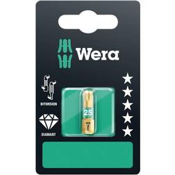 Wera 867/1 BDC SB SiS 05134374001 Torx-bit T 10 Værktøjsstål Legeret, Diamantbelagt D 6.3 1 stk