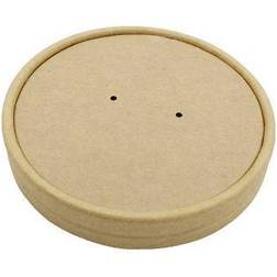 Låg til bæger pap, Ø96x15mm, 250-500ml
