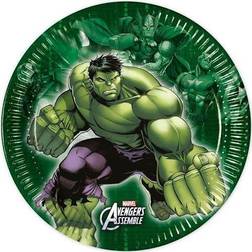 Procos Avengers kagetallerkner 8 stk. The Hulk