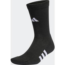 Adidas Performance Cushioned Crew Socks 3 Pairs - Black