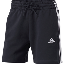 adidas Essentials French Terry 3-Stripes Shorts Men - Black
