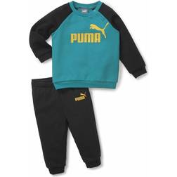 Puma Conjunto Minicats Essentials Raglan - Azul