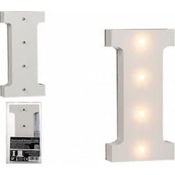 OOTB LED-Bokstav Trä Bokstav I