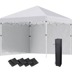 OutSunny 3 3 Pop Up Gazebo with 2