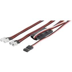 Carson Modellsport Kit déclairage rouge, blanc 4.4 6 V 500906239