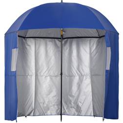 OutSunny 3m Cantilever Banana Parasol Hanging Umbrella with Double