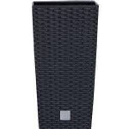 Prosperplast Vaso Di Fiori Rato 26,6 Litri Con Inserto 26,5 x 26,5 x 50 cm In Colore Antracite