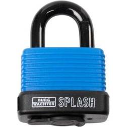 BURG WÄCHTER Splash 470 45 Blue SB Cadenas Bleu-noir Avec Serrure À Clé