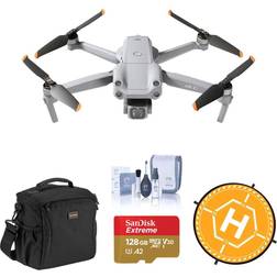 DJI Air 2S 4K Drone with Bag, 128GB Card, Landing Pad, Cleaning Kit