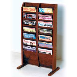 CascadeÃ¢â€žÂ¢ Free Standing 14 Pocket Magazine Rack