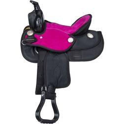 Tough-1 Synthetic Barrel Saddle 10in