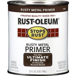 Rust-Oleum 7769502 Protective Enamel Stops 32-Ounce, Primer Wood Paint