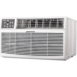 Koldfront Wtc10012wco230vslv 10 000 BTU 230 Volt Through-The-Wall Air Conditioner And Wall