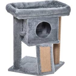 Pawhut Cat Tree Activity Centre Scratching Cat