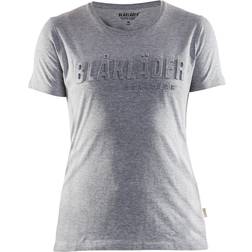 Blåkläder T-shirt Imprimé 3D Femme - Gris Chiné