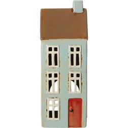Det Gamle Apotek Nyhan House Tealight Mint Blue Dekoration