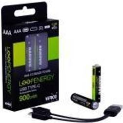 Verico LoopEnergy AAA USB-C 2-pack