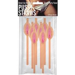 Hott Products Unlimited Straws Pussy Flesh 8pcs