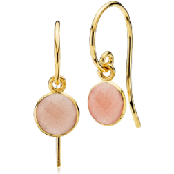 Izabel Camille Prima Donna Earrings - Gold/Pink