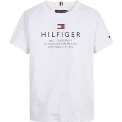 Tommy Hilfiger TH Logo Tee S/S - White (KB0KB08201-YBR)