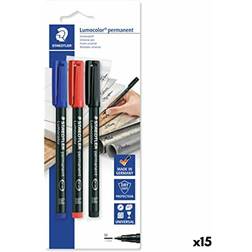 Staedtler Set of Felt Tip Pens Lumocolor 317-S (15 Units)