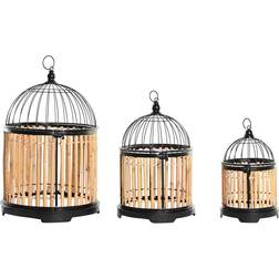 Dkd Home Decor bur Naturell Metall Rattan 3