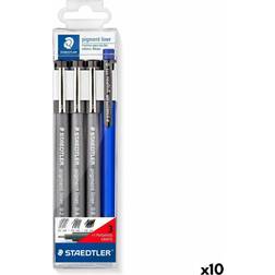 Staedtler Sæt med Fiberpenne Sort (10 enheder)