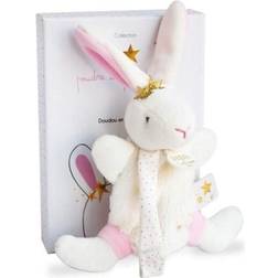 Doudou attache-sucette Lapin étoile