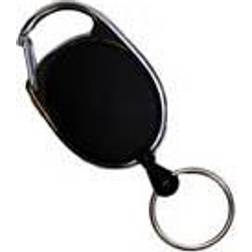 Card Keep Yoyo Key Holder - Silver/Black