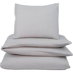Ng Baby Muslin Sengesæt Muslin Greige