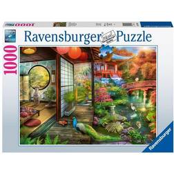 Ravensburger Japanese Garden Teahouse Kyoto 1000 Brikker