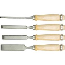 YATO 25500 4pcs Certain of Wood Chisel Schnitzeisen