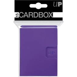 Ultra Pro Deck Box Card Box 15 (3-Pack) Purple #85498