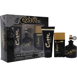 Liz Claiborne Curve Black Gift Set EdC 75ml + After Shave Balm 100ml + Deo Stick 50ml