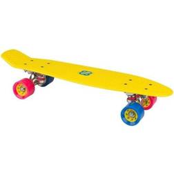 Nijdam Boulevard Trickster Mini Skateboard Gul