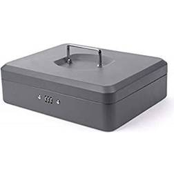 Pavo 12 Inch Cash Box with Combination Lock