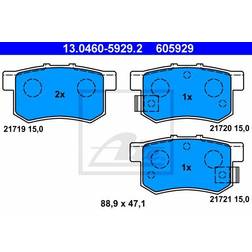 ATE ATE 13.0460-5929.2 bromsbeläggsats, skivbroms